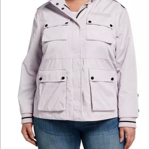 NWT AVEC LES‎ FILLES SNAP POCKET CARGO JACKET SZ S - Picture 1 of 10